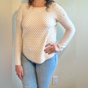 Acrylic Sweater Light Pink Size M (8-10)